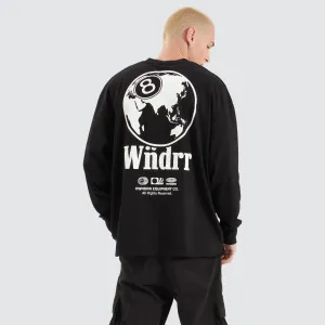 8 Ball Longsleeve Tee Black