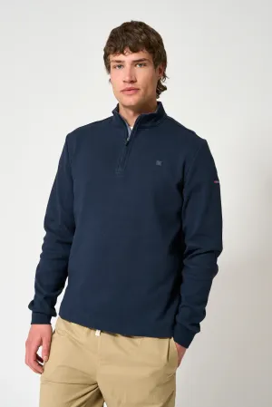 BAT1944 Pique Terry 1/4 Zip