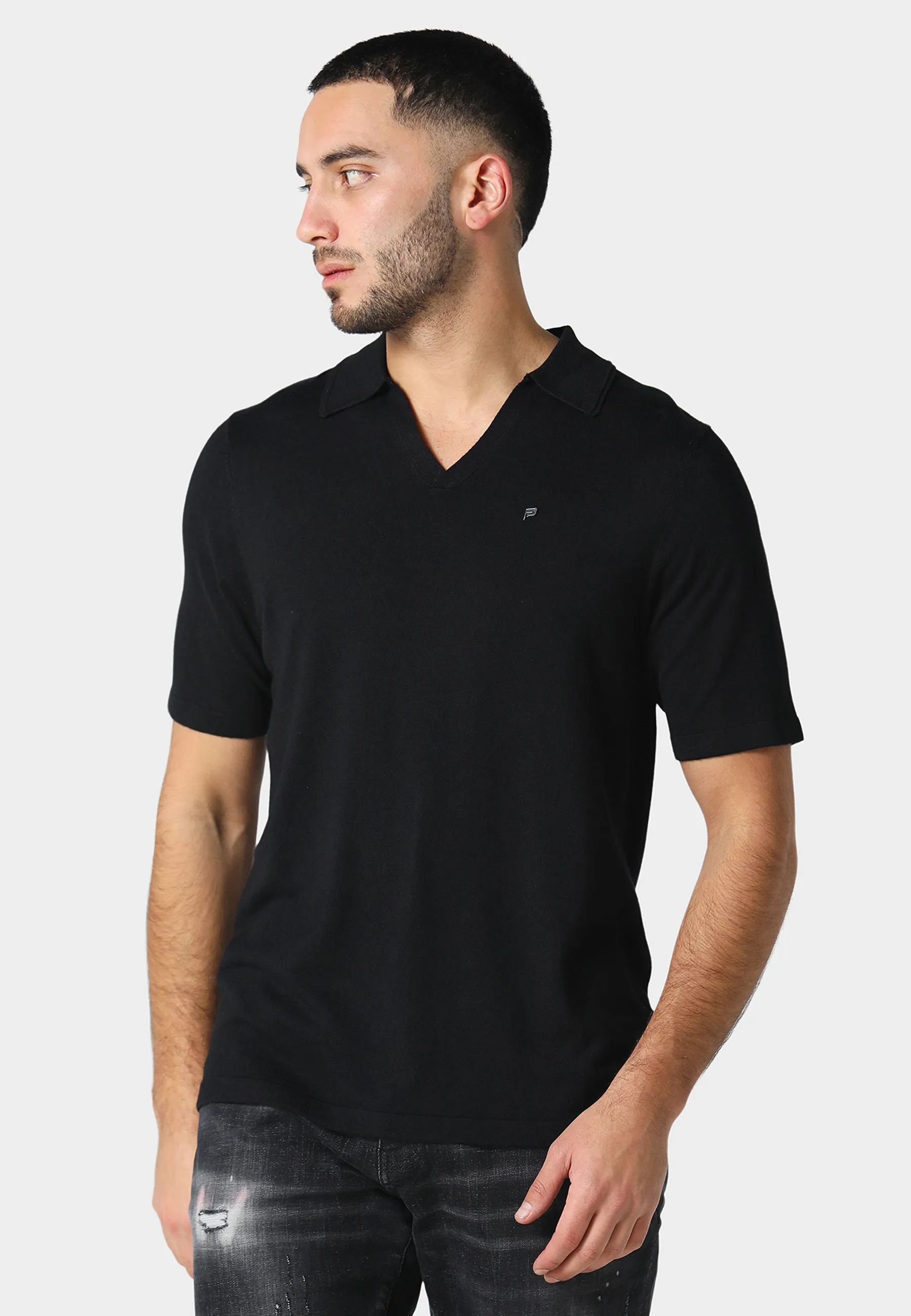 Berkelen Jet Black Polo Shirt