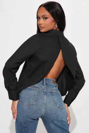 Best Of It Poplin Shirt - Black