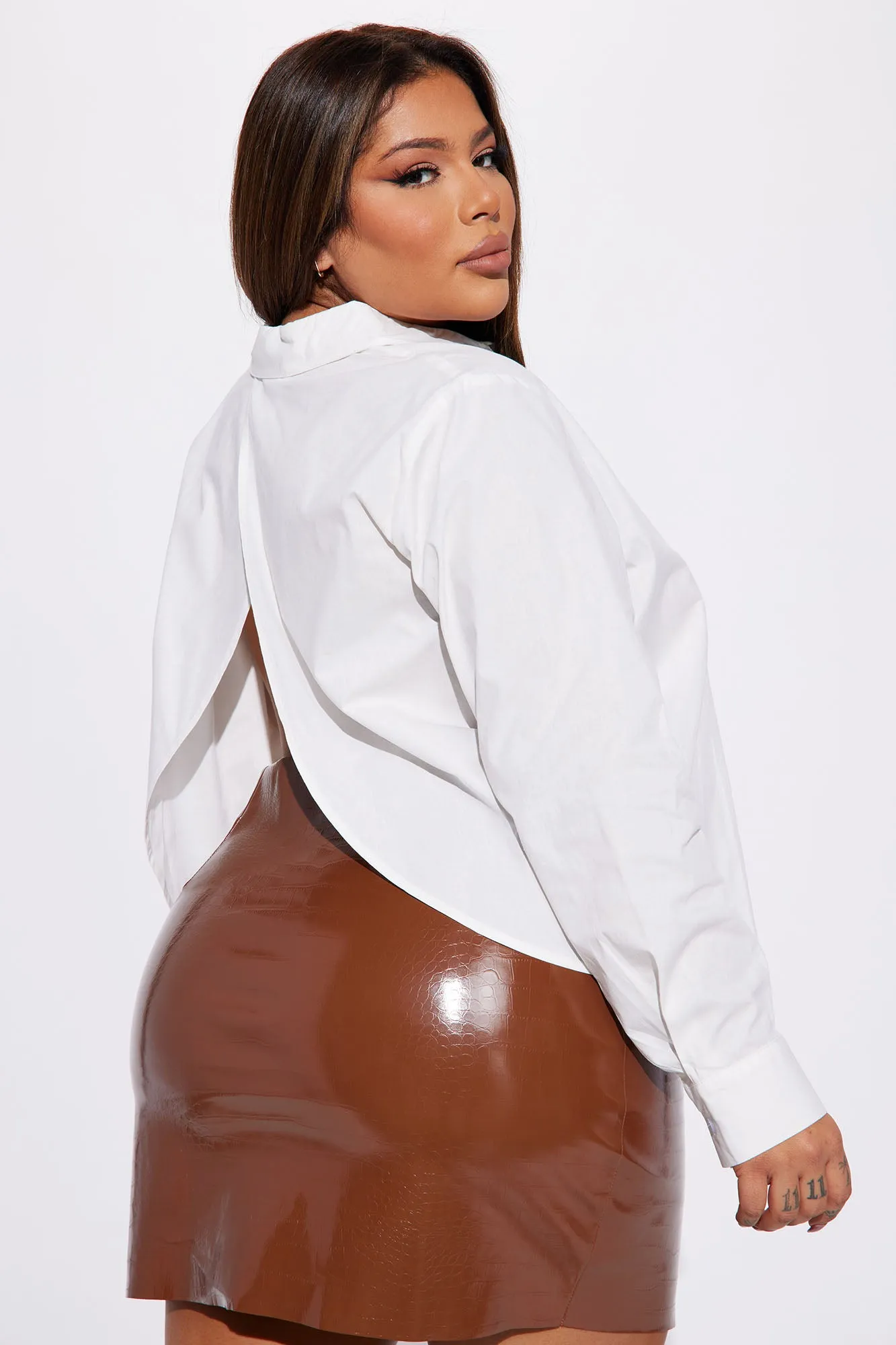 Best Of It Poplin Shirt - White