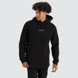 Brodder Dual Curved Hoodie Jet Black