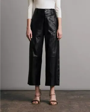 Causal Leather Pants Ladies
