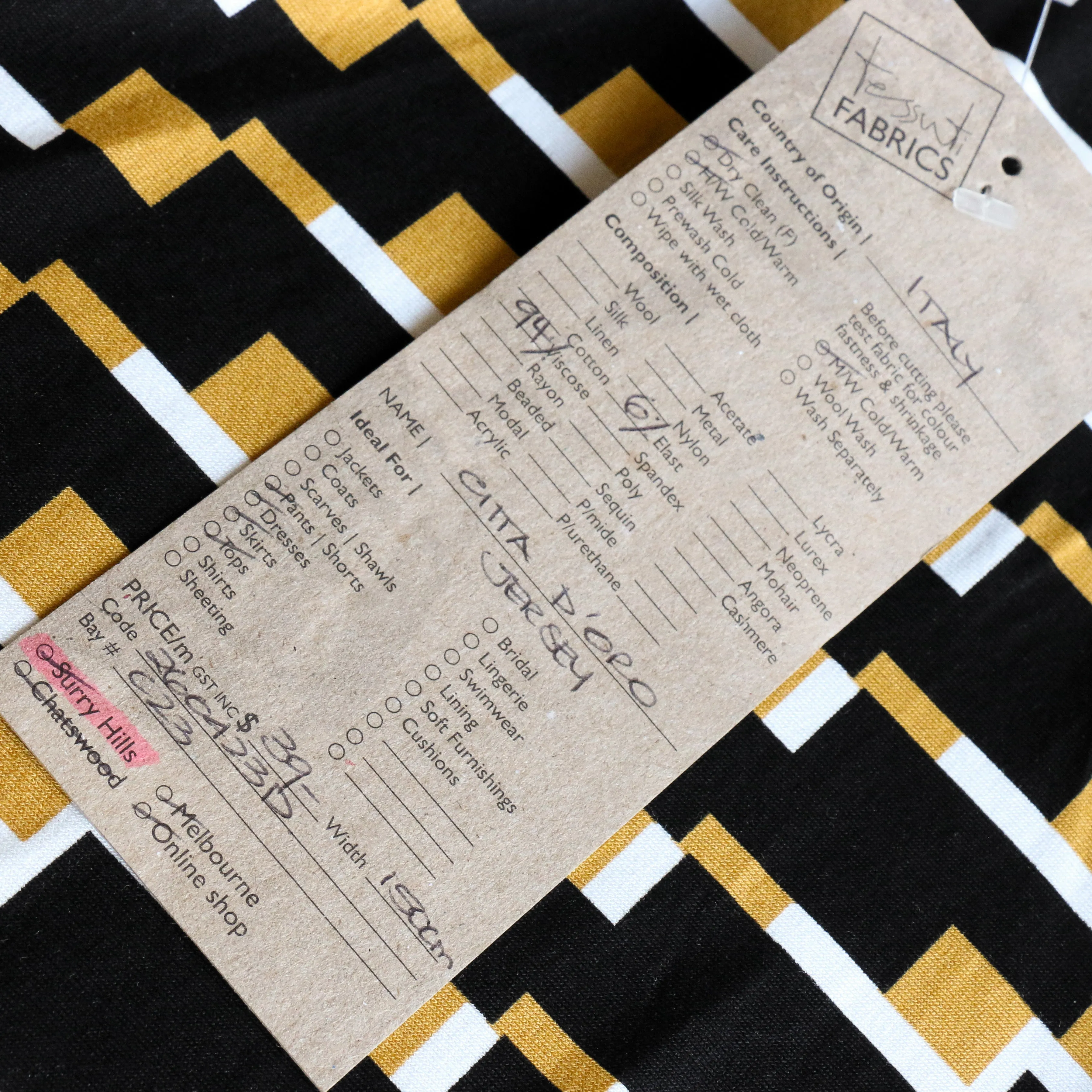 Citta D'oro Jersey