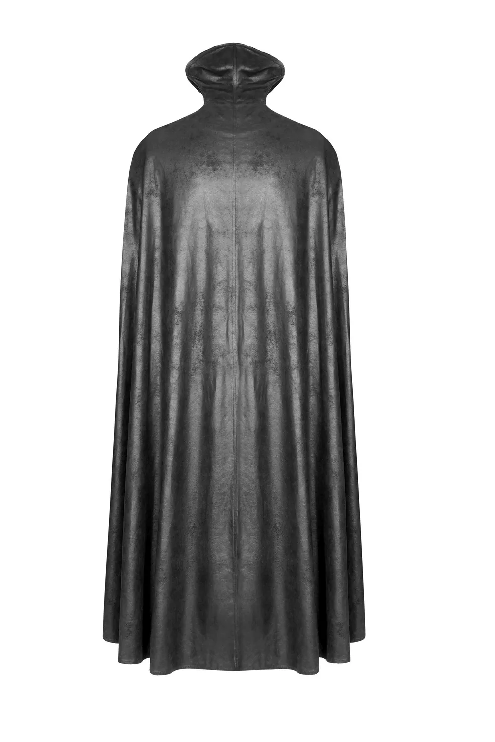 Elegant Gothic Velvet Cloak Coat with Embossed Detail