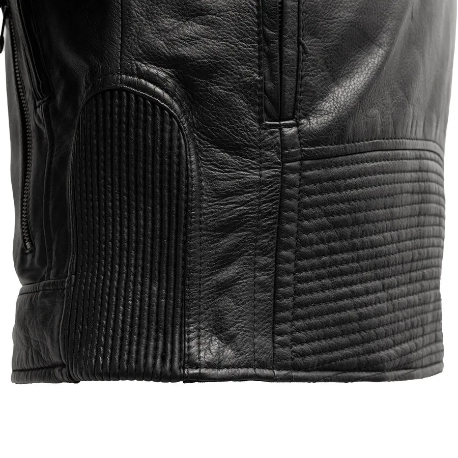 Elegant Raptor Men's Motorcycle Leather Jacket