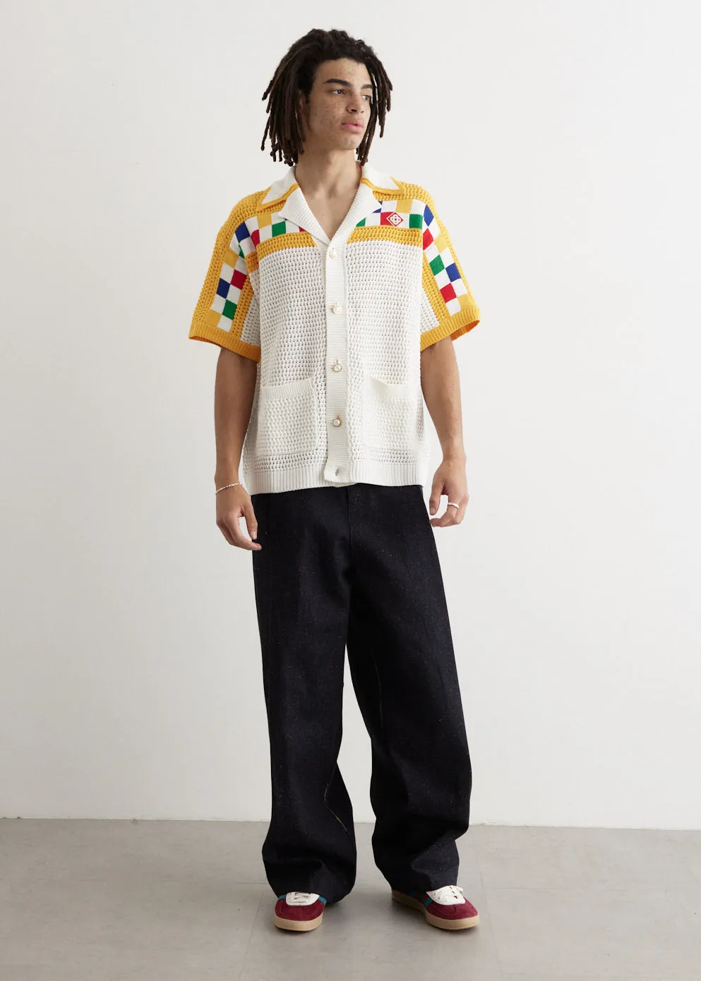 Faux Crotchet Shirt