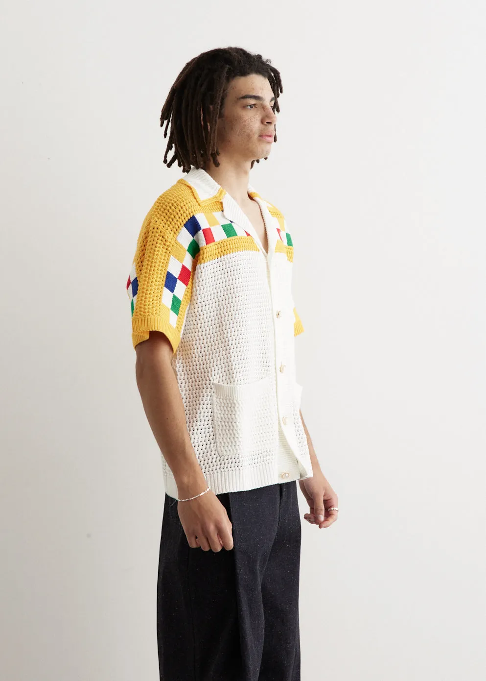 Faux Crotchet Shirt