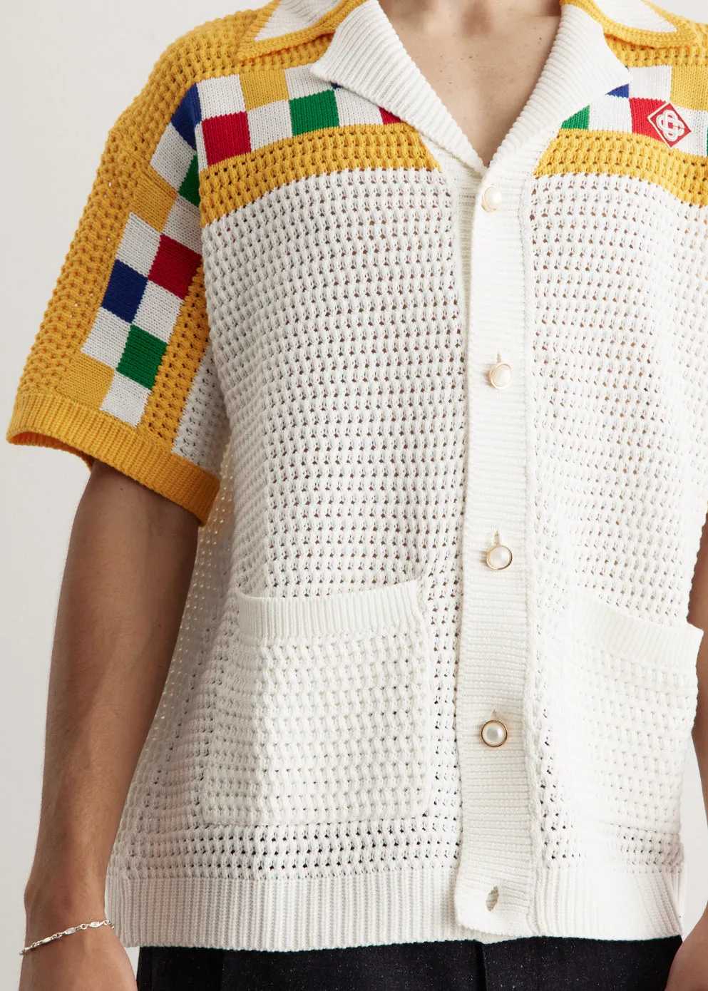 Faux Crotchet Shirt