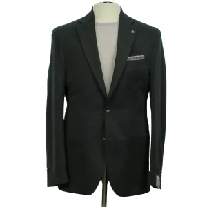 Forest Green Mouliné Wool Knit Hartford Contemporary Sport Jacket - Jack Victor
