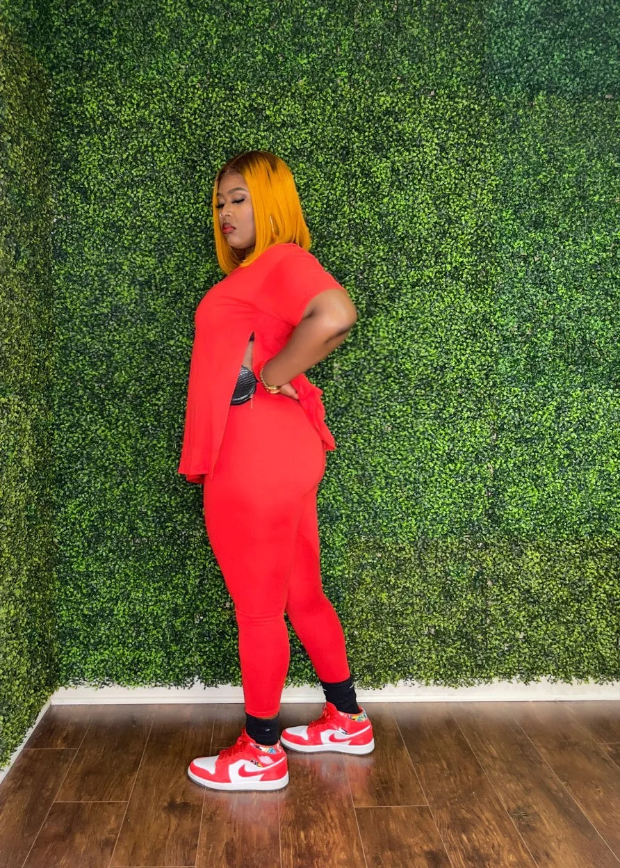 GO WITH THE FLOW (Red)