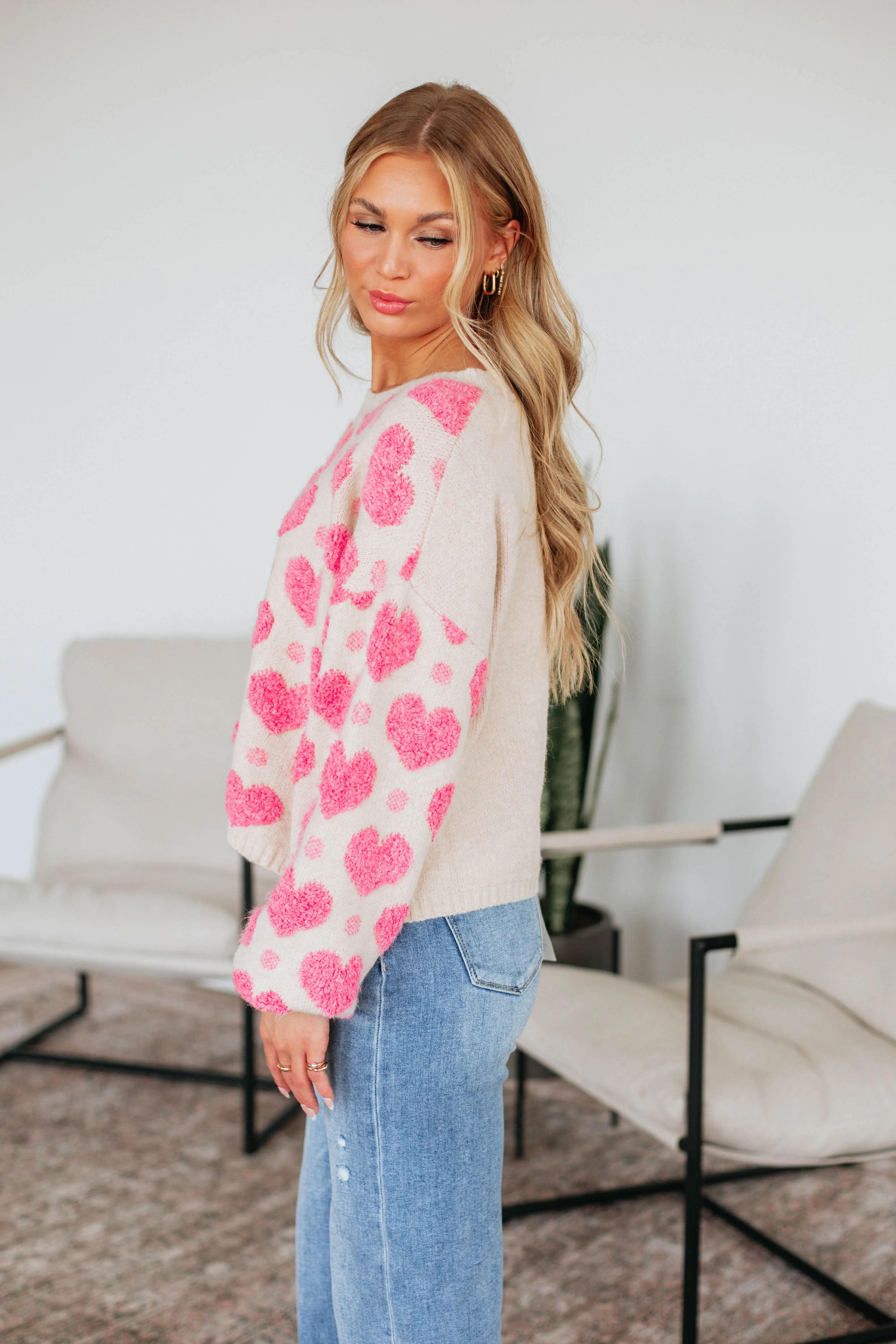 Love Yourself First Sweater - Bubblegum