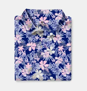 Makai - Pink Men's Golf Shirt Polo