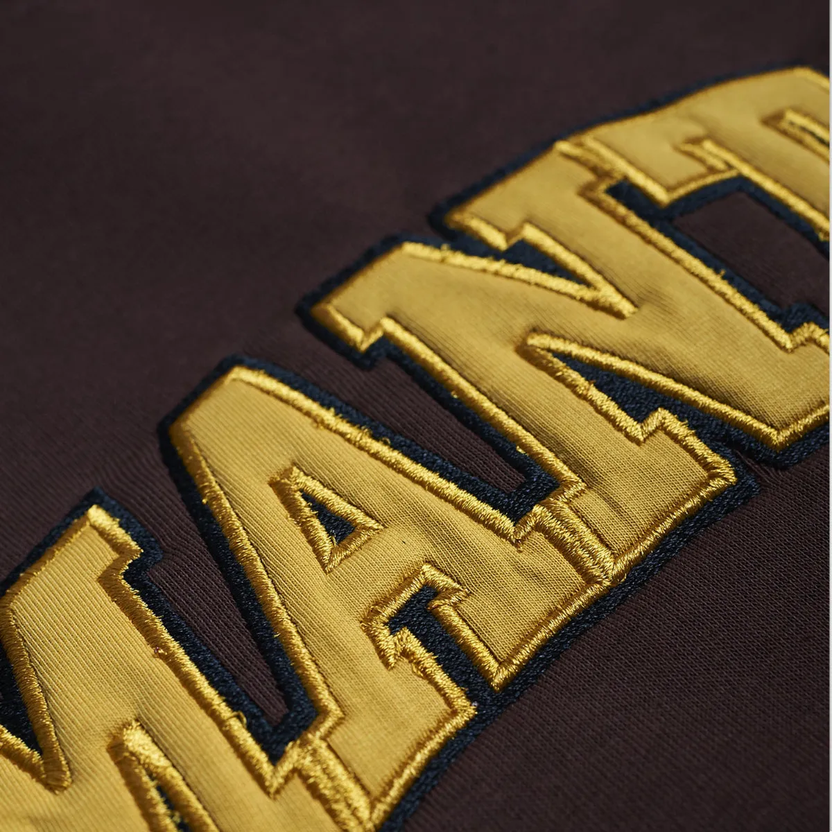 Manto Varsity Hoodie Brown
