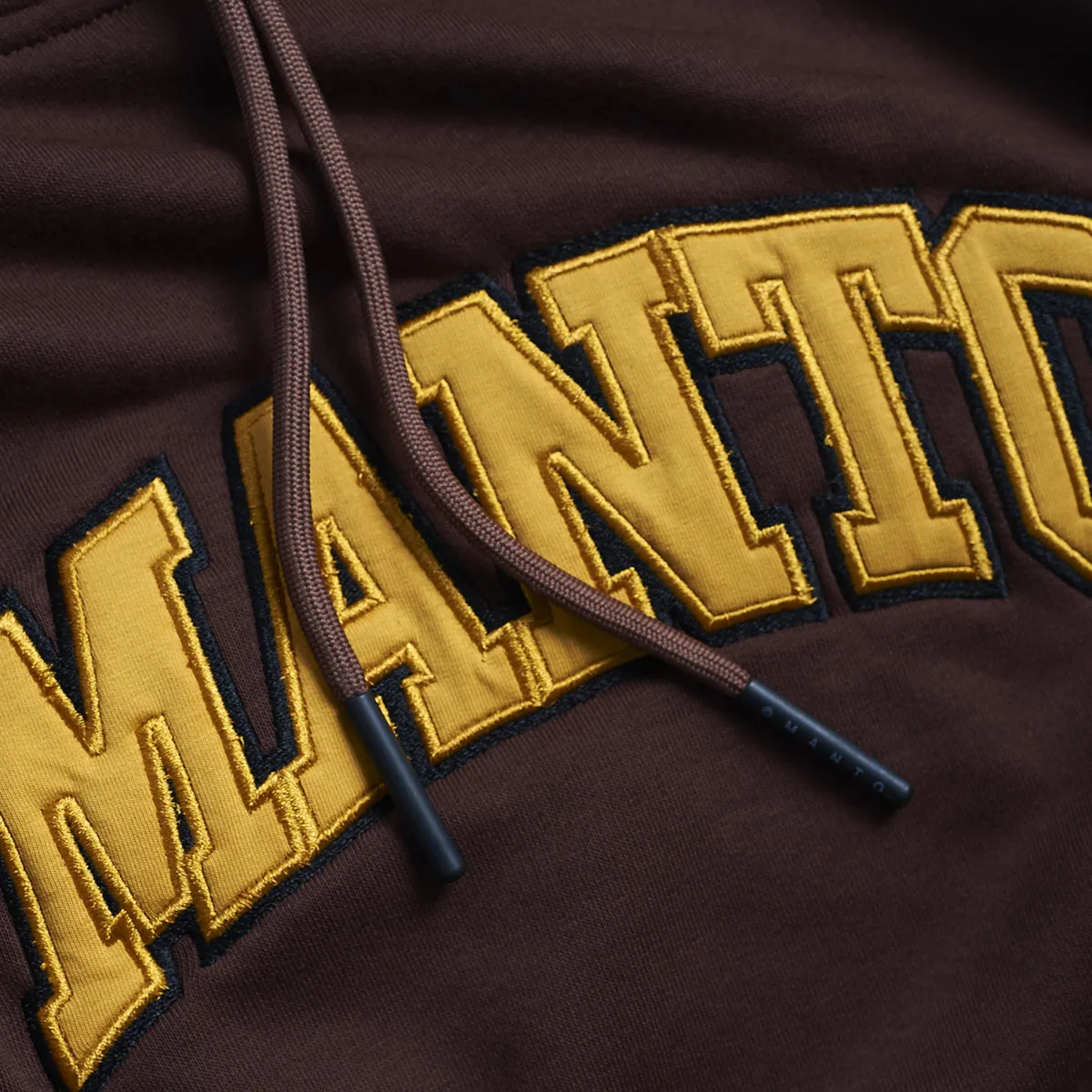 Manto Varsity Hoodie Brown