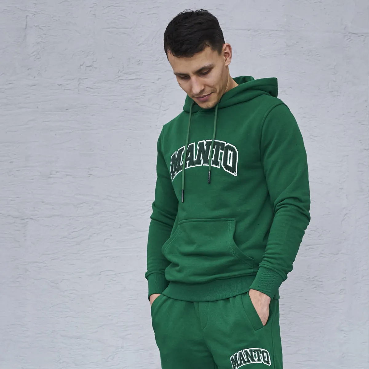 Manto Varsity Hoodie Green