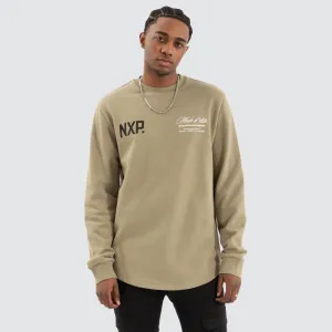 Mate Dual Curved Jumper Khaki Green
