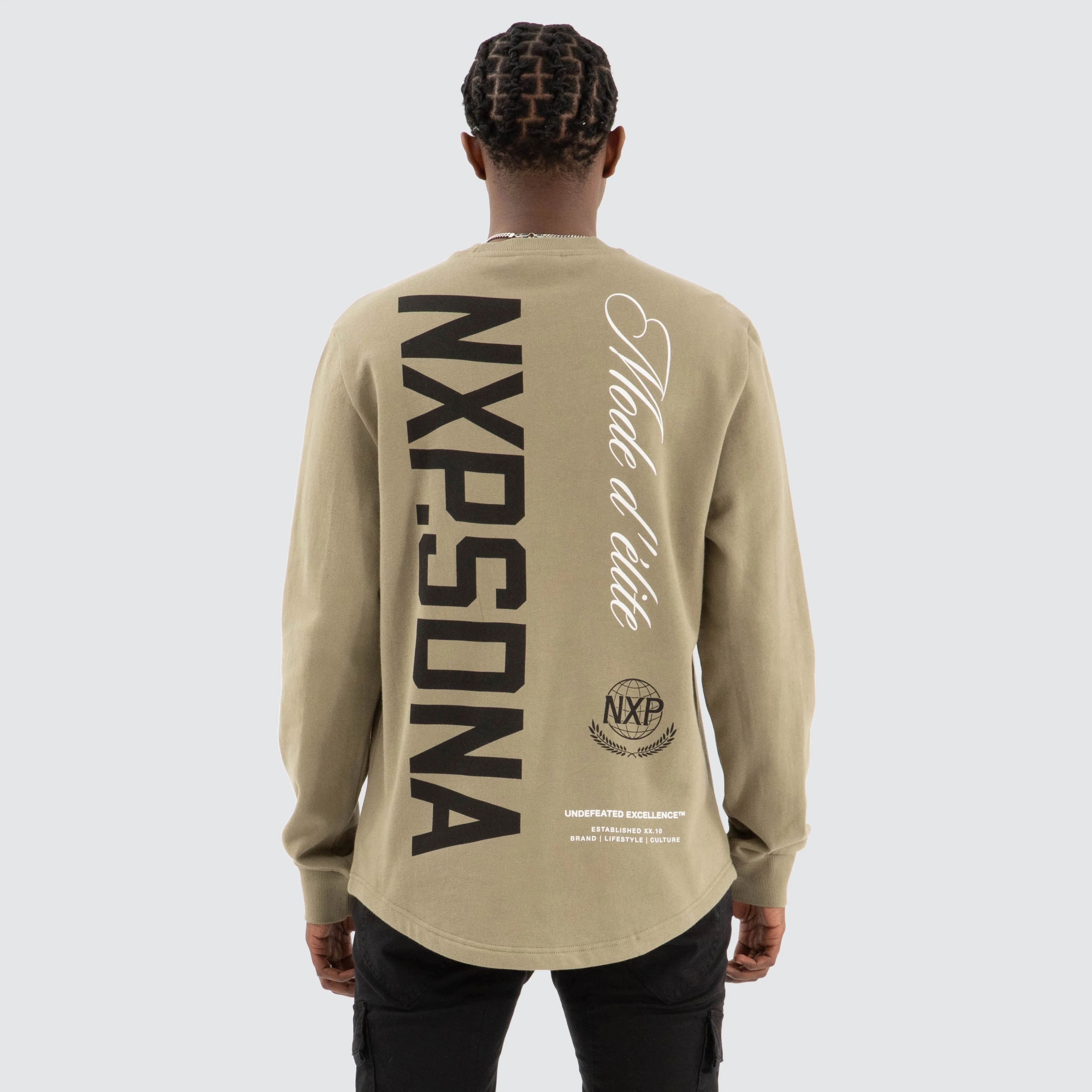 Mate Dual Curved Jumper Khaki Green