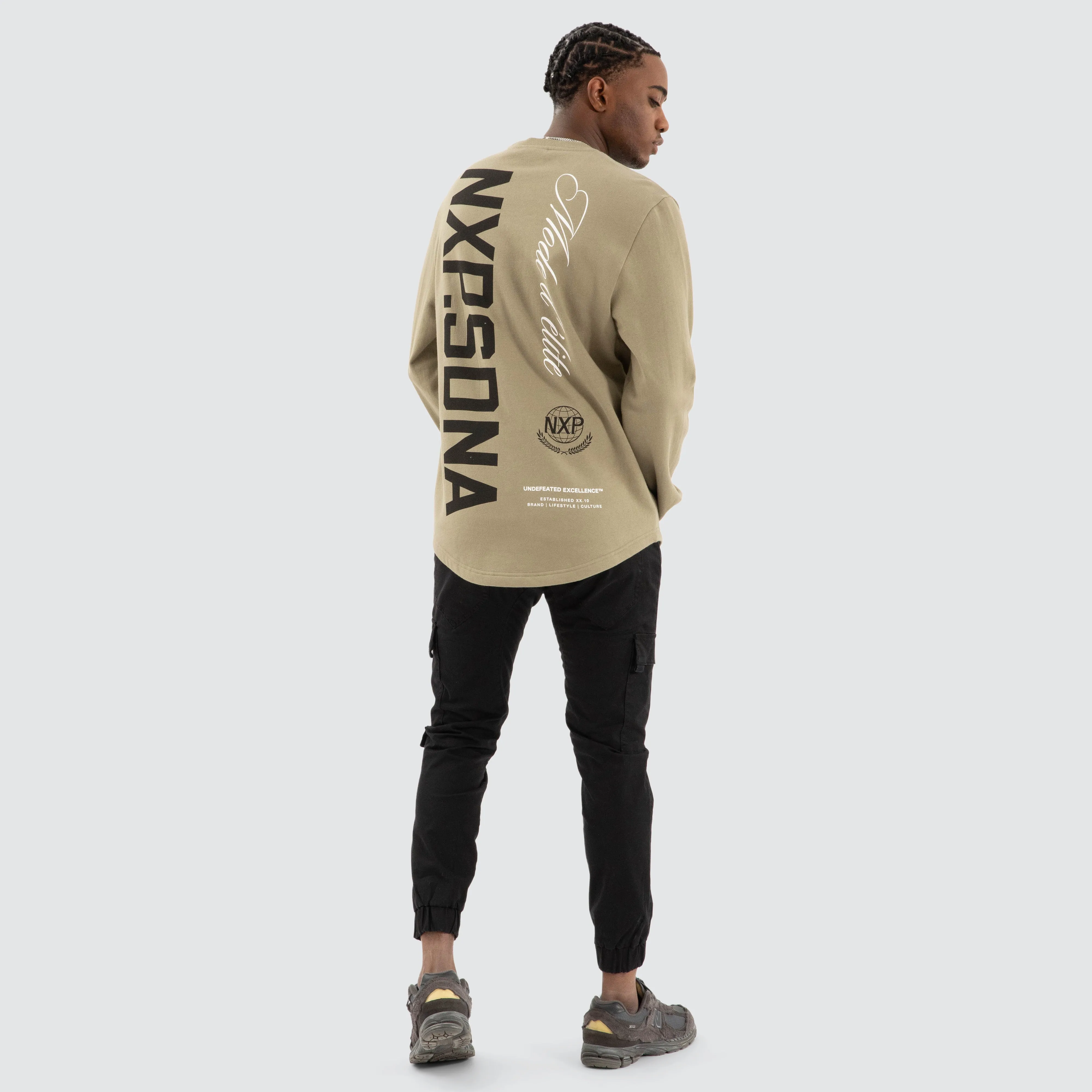 Mate Dual Curved Jumper Khaki Green