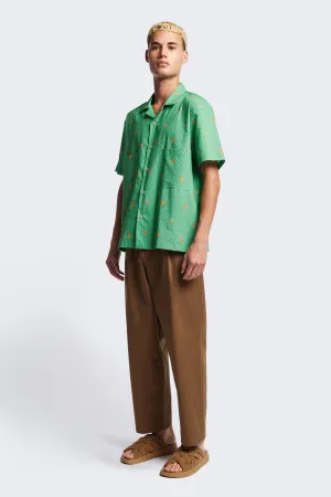 Mirari Floral Shirt Green Floral