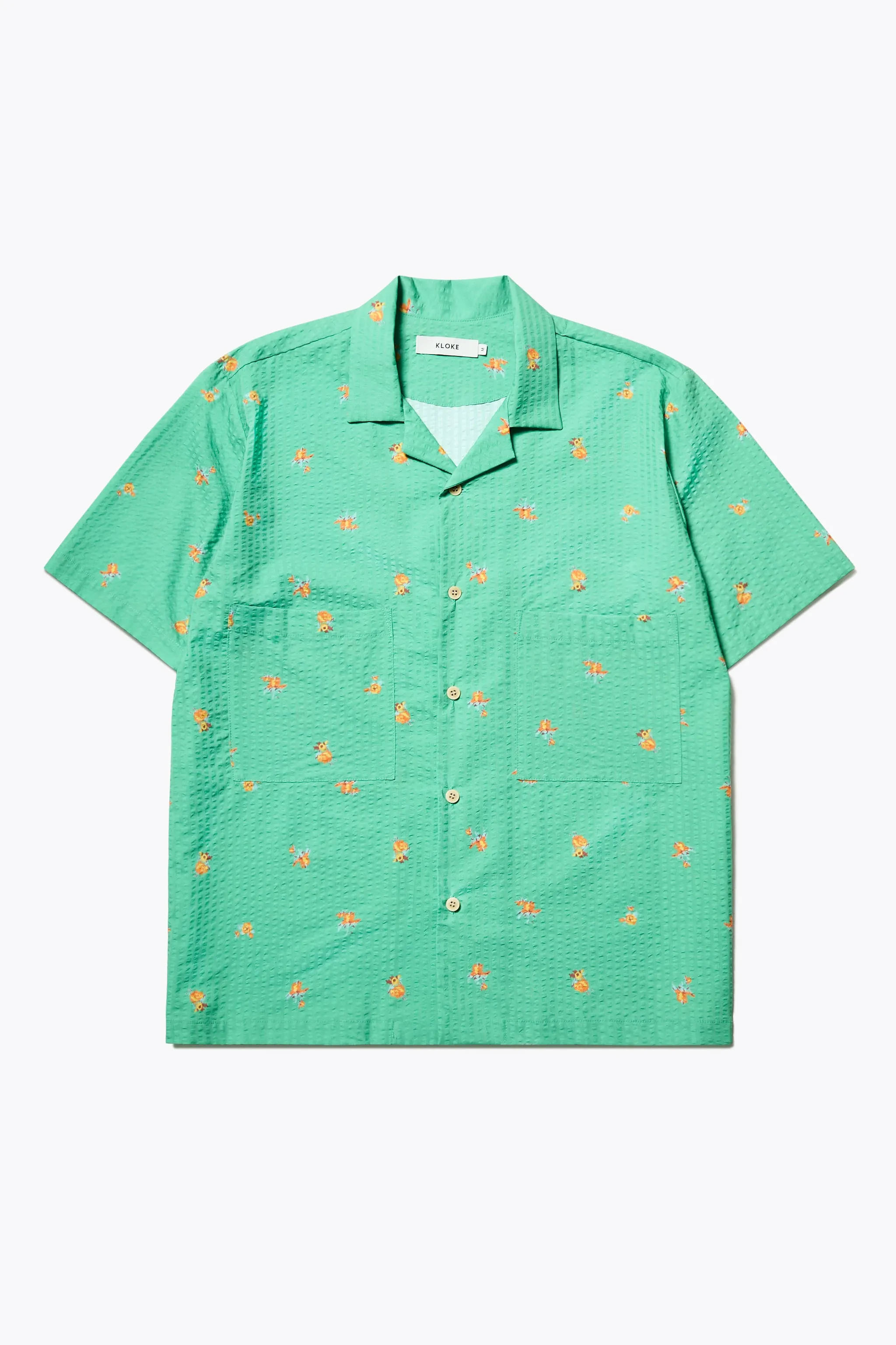 Mirari Floral Shirt Green Floral