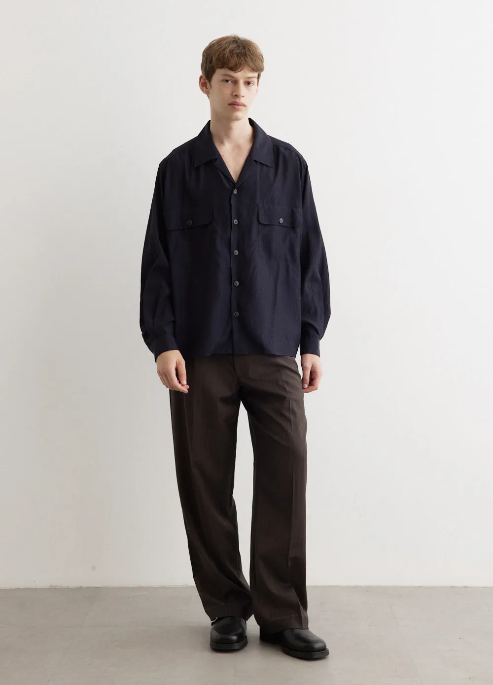 Open Collar Shirt