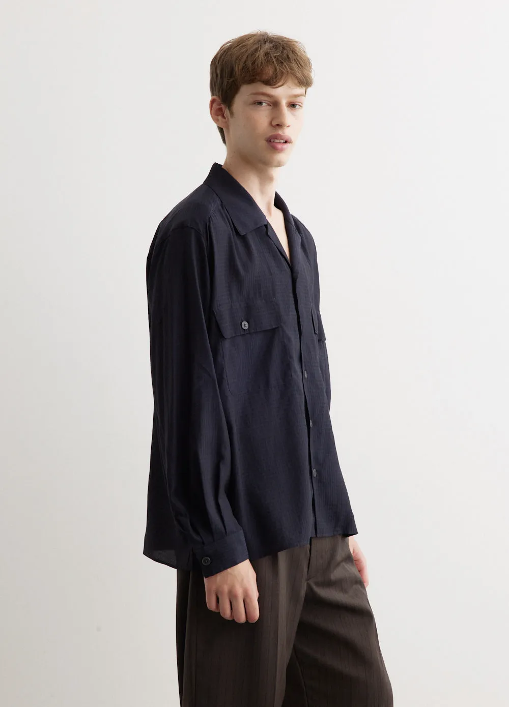Open Collar Shirt