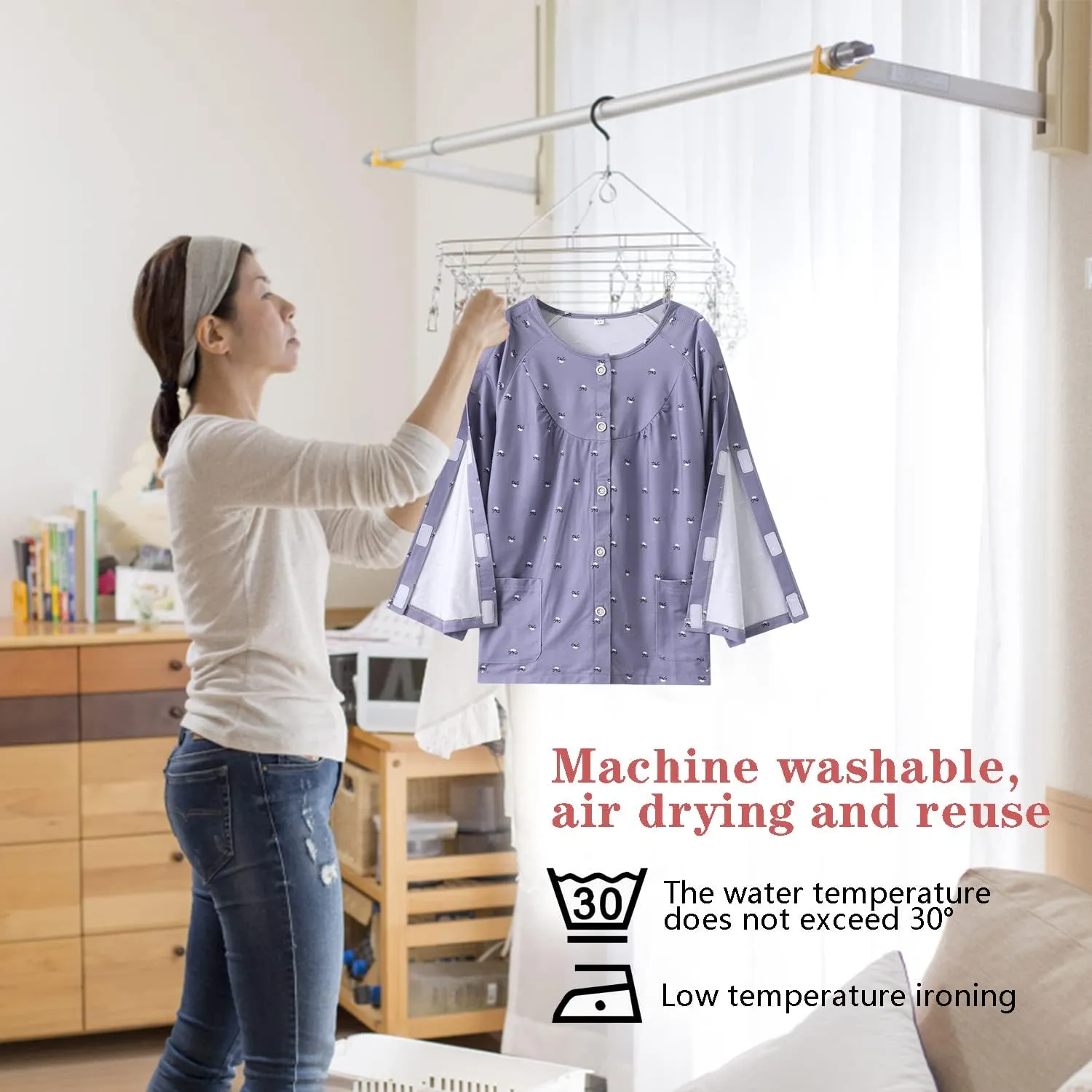 Post Surgery Pajamas for Women, Convenient for Patients after Surgery to Put On and Take Off