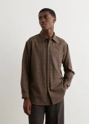 Regular Collar Check Shirt