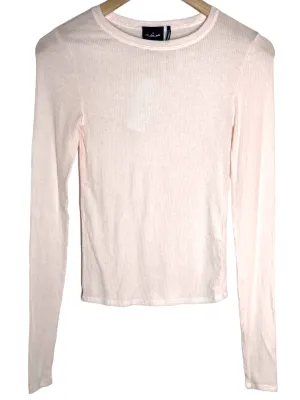 Soft Summer Strawflower Ribbed Top