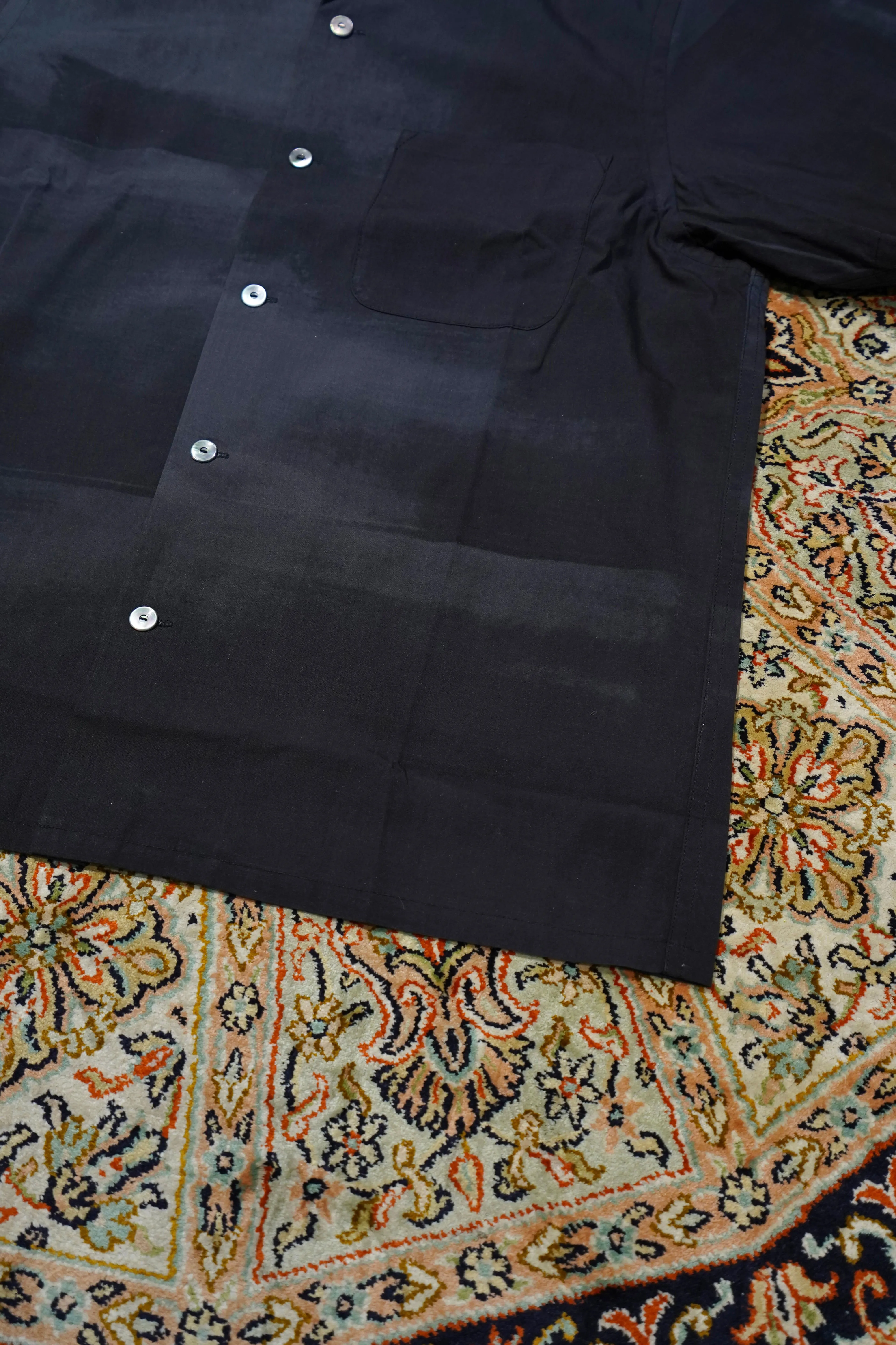 Taiga Takahashi OPEN COLLAR SHIRT (KAMISOE PRINT)