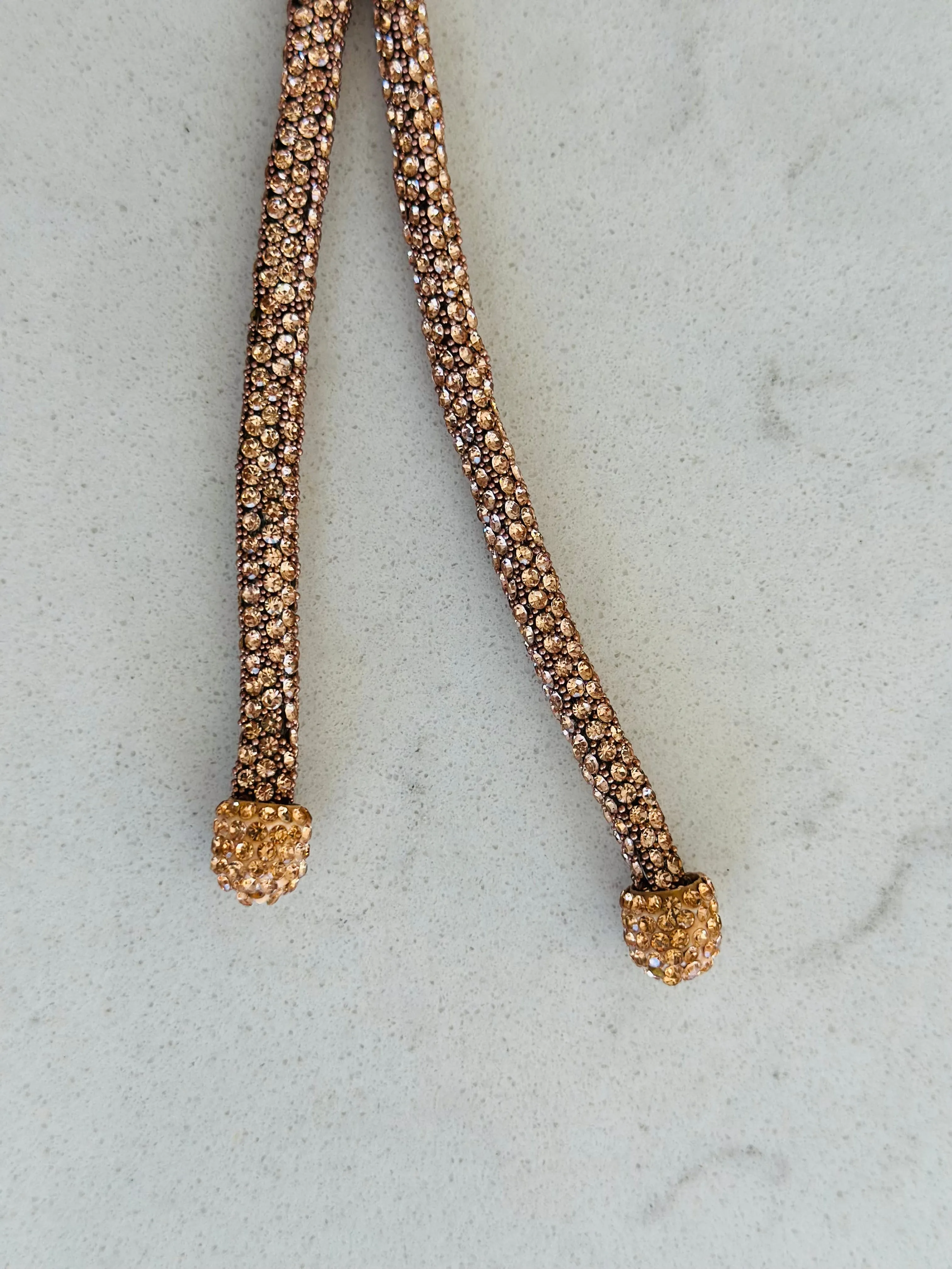 The Diamante Rope Necklace