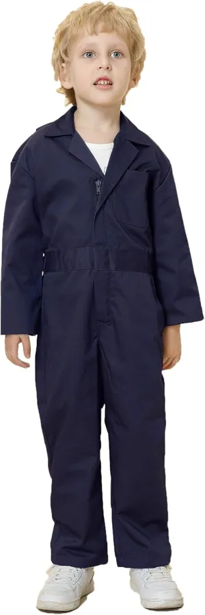 TopTie Kid's Coverall for Boys, Mechanic Christmas Halloween Suit Costume, Flight Suit, Mechanic Jumpsuit