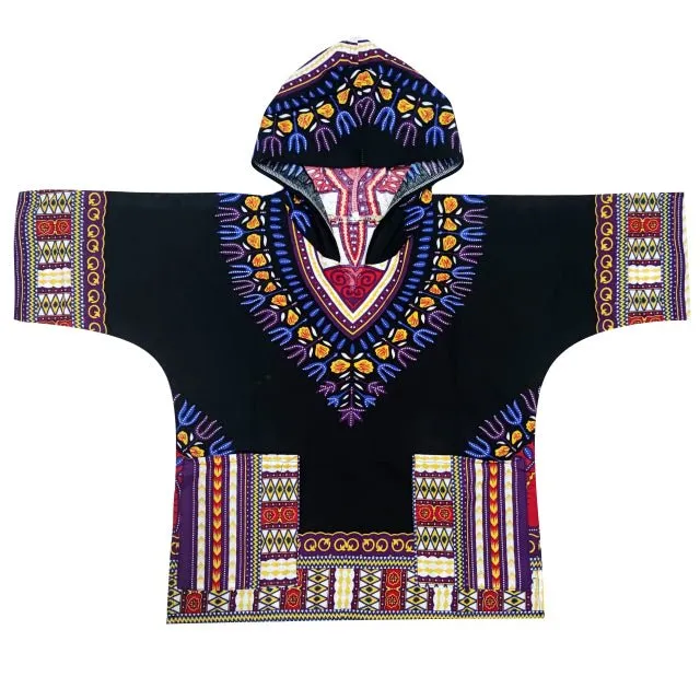 Vibrant Traditional African Print Dashiki T-shirts: Stylish Fashion Designs for Kids