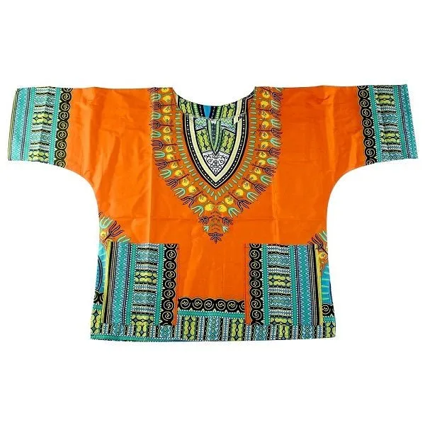 Vibrant Traditional African Print Dashiki T-shirts: Stylish Fashion Designs for Kids